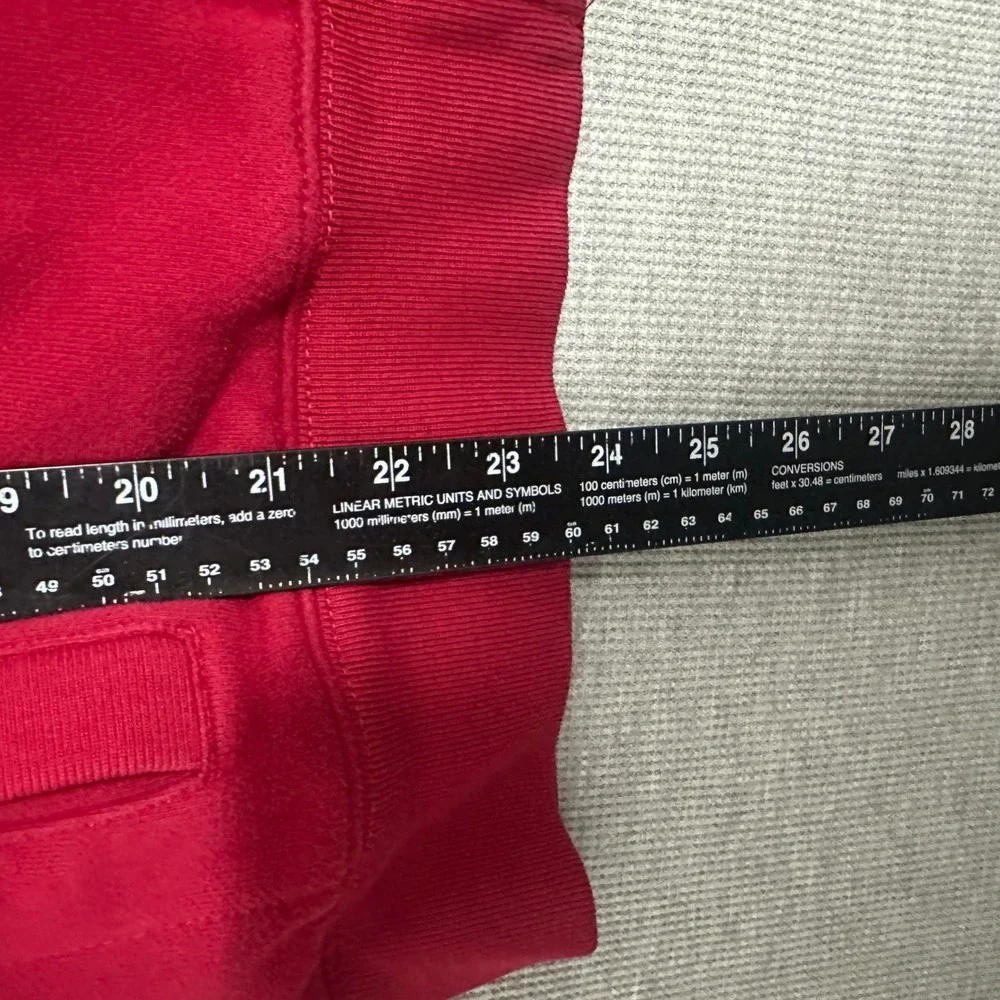 Gap Kids Red Full Zip Sherpa Lined‎ Hoodie Arch Logo Youth Extra Large XL (12)